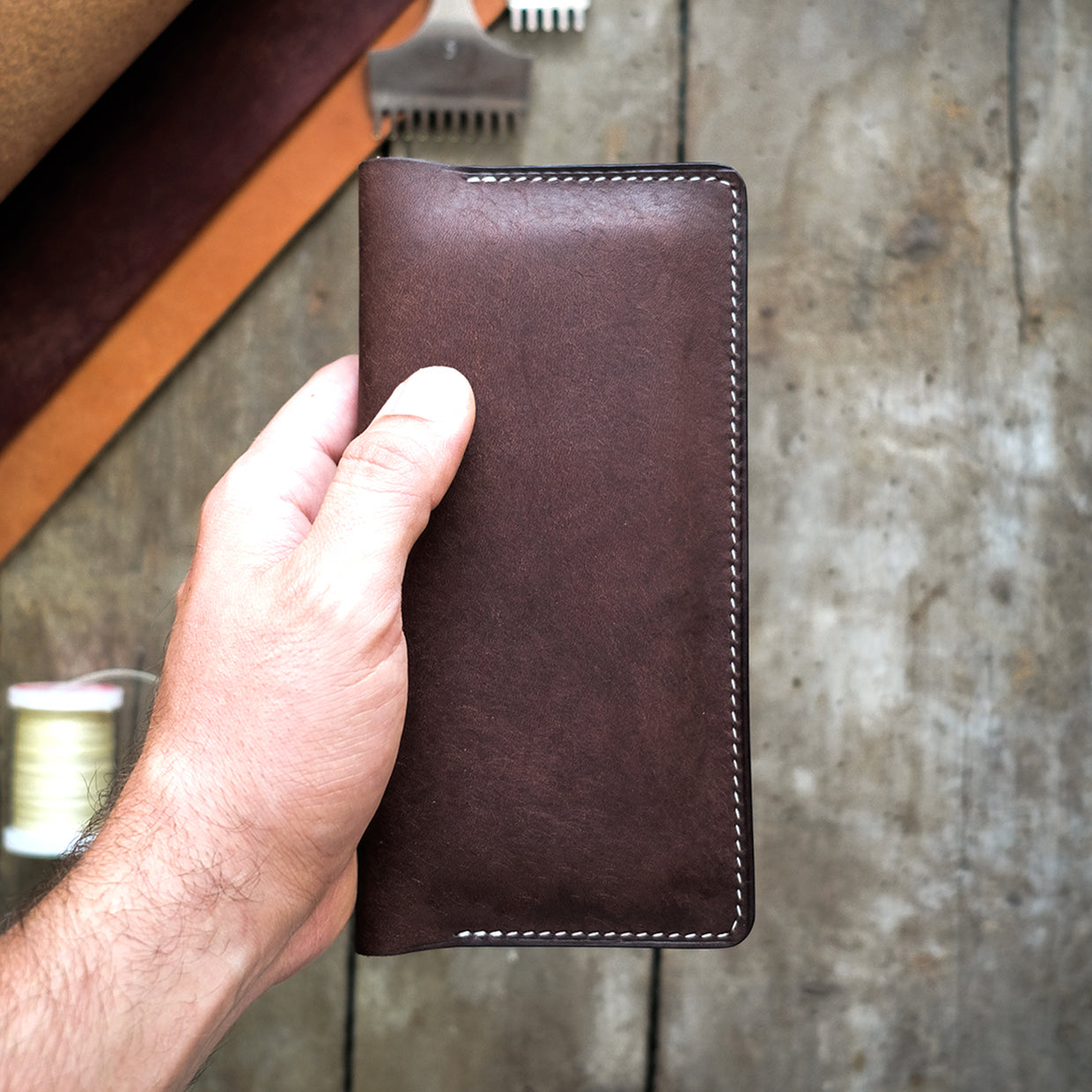 Leather Long Wallet v2 Exc.