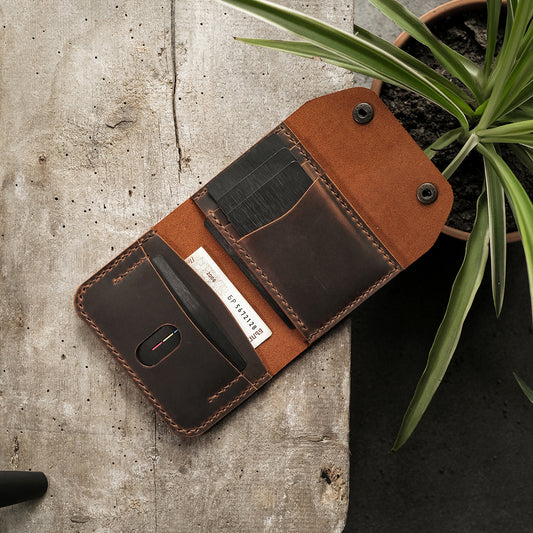 Leather Wallet - DELAURE