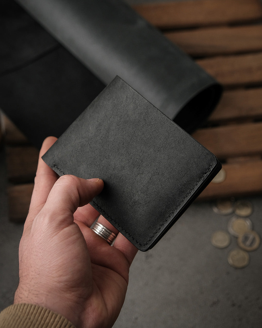 Портфейл тип Bifold RIO с монетник