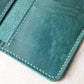 Leather Wallet - Zaun Ocean Green