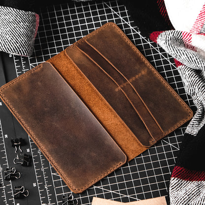 Leather Long Wallet v2