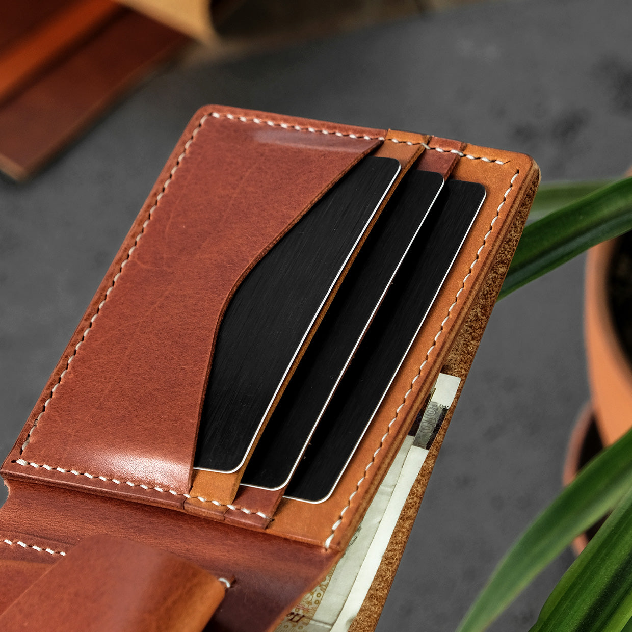 Leather Bifold Wallet RIO Exc