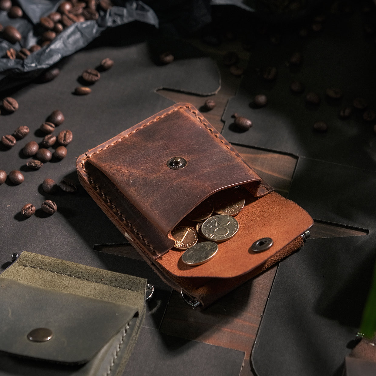 KLEO COINS - Leather Wallet