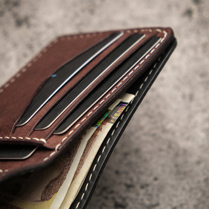 Leather Wallet with Coins RIO