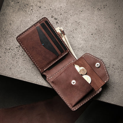 Leather Wallet with Coins RIO