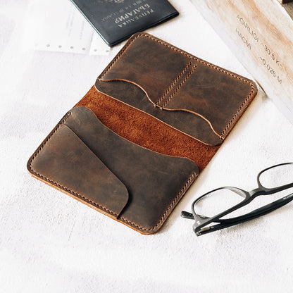 Leather Passport Wallet ANTARES