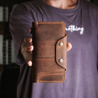 Leather Long Wallet - SIERA v2