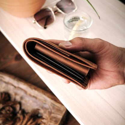 Leather Bifold Wallet - RIO