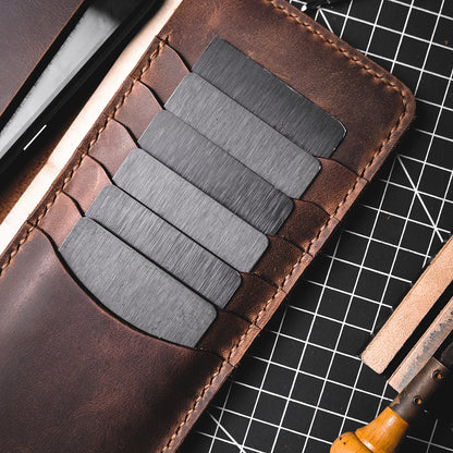 Leather Long Wallet v1