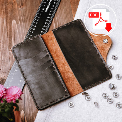 PDF Pattern Long Wallet